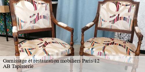 Garnissage et restauration mobiliers paris-12-75012 AB Tapisserie